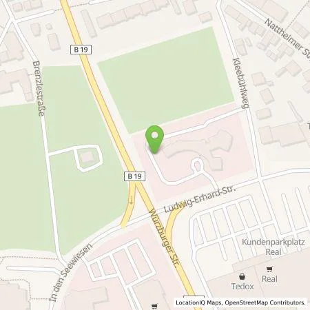 Standortübersicht der Tankstelle Stadtwerke Heidenheim AG in 89520 Heidenheim