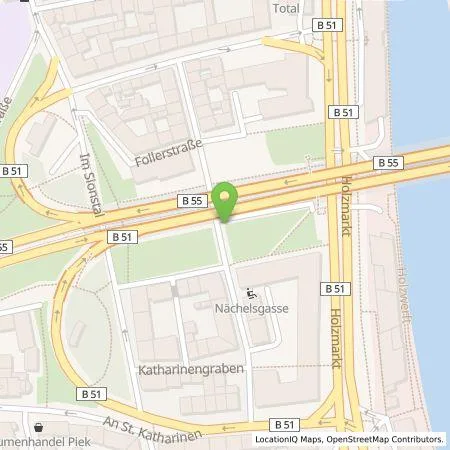 Standortübersicht der Tankstelle TankE GmbH in 50676 Köln