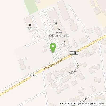 Standortübersicht der Tankstelle EWE Go GmbH in 31195 Lamspringe