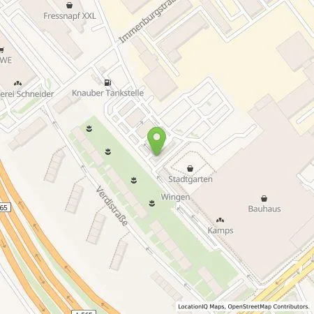 Standortübersicht der Tankstelle Carl Knauber Holding GmbH & Co. KG in 53115 Bonn