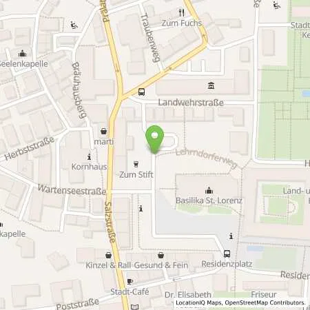 Standortübersicht der Tankstelle Allgäuer Überlandwerk GmbH in 87439 Kempten