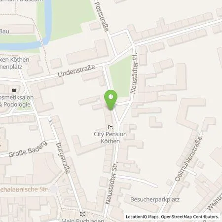 Standortübersicht der Tankstelle Köthen Energie GmBH in 06366 Köthen (Anhalt)