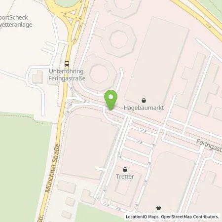 Standortübersicht der Tankstelle Claus Heinemann Elektroanlagen GmbH in 85774 Unterföhring