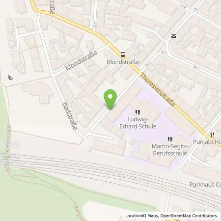 Standortübersicht der Tankstelle infra fürth service gmbh in 90762 Fürth