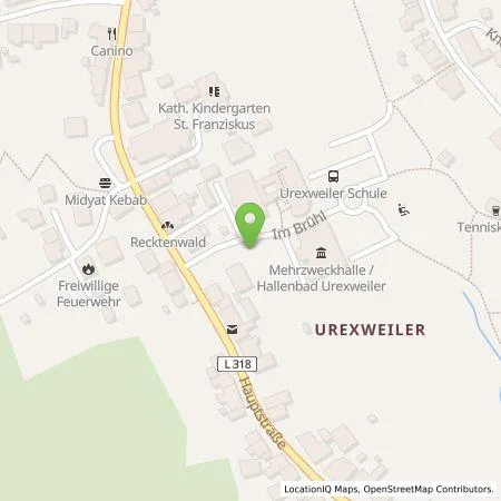 Standortübersicht der Tankstelle energis GmbH in 66646 Marpingen