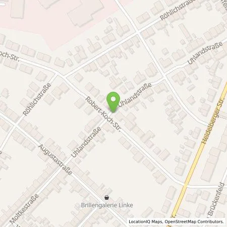 Standortübersicht der Tankstelle deer GmbH in 68723 Oftersheim