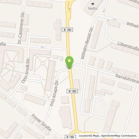 Standortübersicht der Tankstelle Stadtwerke Aschersleben GmbH in 06449 Aschersleben