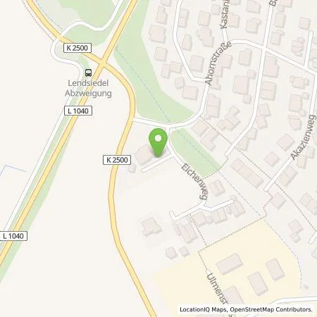 Standortübersicht der Tankstelle Landhotel Kirchberg GmbH in 74592 Kirchberg an der Jagst