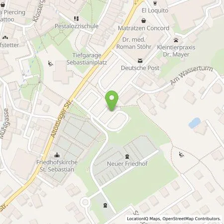 Standortübersicht der Tankstelle EM1 GmbH in 84524 Neuötting