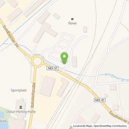 Standortübersicht der Tankstelle EnBW mobility+ AG und Co.KG in 97638 Mellrichstadt