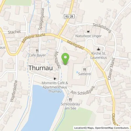 Standortübersicht der Tankstelle N-ERGIE Aktiengesellschaft in 95349 Thurnau