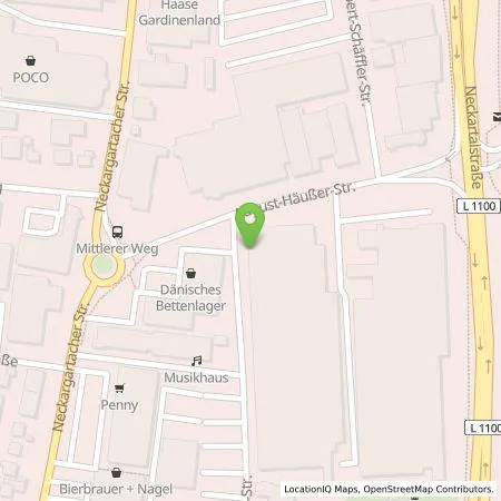 Standortübersicht der Tankstelle Karl Marbach GmbH & Co. KG in 74080 Heilbronn