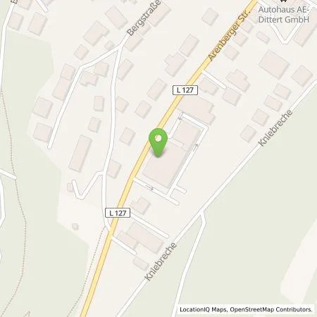 Standortübersicht der Tankstelle EnBW mobility+ AG und Co.KG in 56077 Koblenz