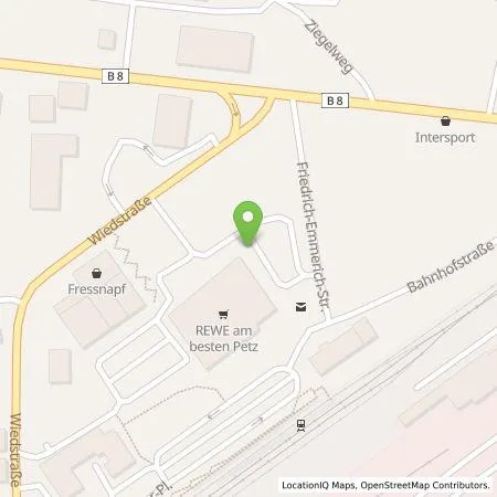 Standortübersicht der Tankstelle EnBW mobility+ AG und Co.KG in 57610 Altenkirchen (Westerwald)