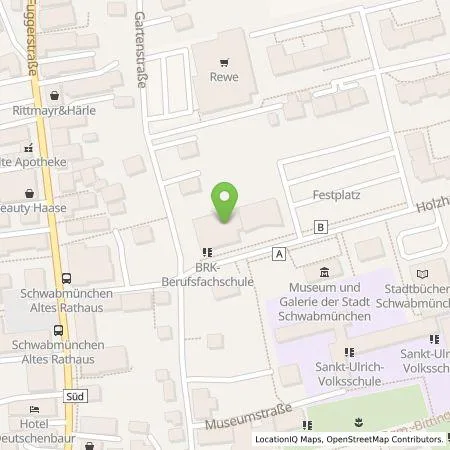 Standortübersicht der Tankstelle LEW Natur GmbH in 86830 Schwabmünchen