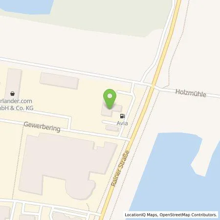 Standortübersicht der Tankstelle LEW Natur GmbH in 86698 Oberndorf