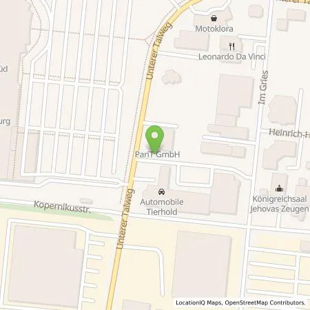 Standortübersicht der Tankstelle LEW Natur GmbH in 86179 Augsburg