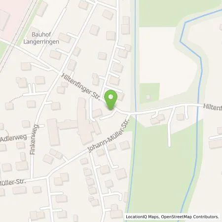 Standortübersicht der Tankstelle LEW Natur GmbH in 86853 Langerringen