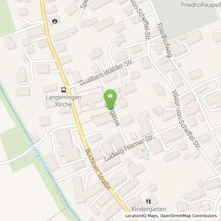 Standortübersicht der Tankstelle LEW Natur GmbH in 86853 Langerringen