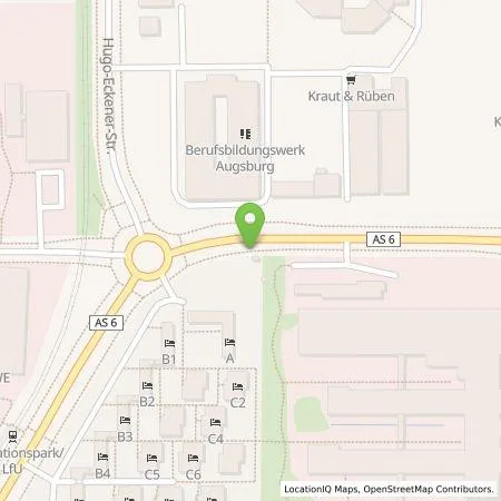 Standortübersicht der Tankstelle LEW Natur GmbH in 86179 Augsburg