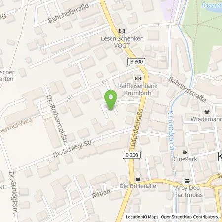 Standortübersicht der Tankstelle LEW Natur GmbH in 86381 Krumbach