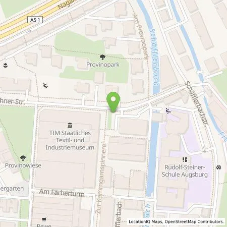 Standortübersicht der Tankstelle LEW Natur GmbH in 86153 Augsburg