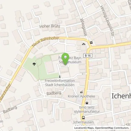 Standortübersicht der Tankstelle LEW Natur GmbH in 89335 Ichenhausen