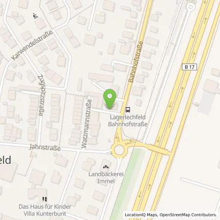 Standortübersicht der Tankstelle LEW Natur GmbH in 86836 Lagerlechfeld