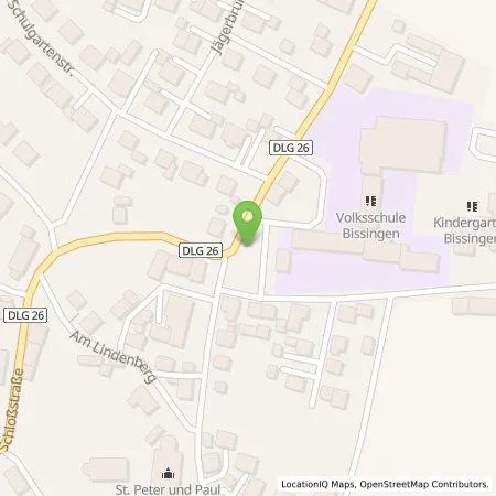 Standortübersicht der Tankstelle LEW Natur GmbH in 86657 Bissingen