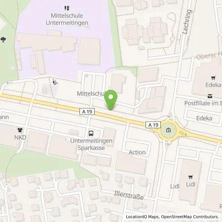 Standortübersicht der Tankstelle LEW Natur GmbH in 86836 Untermeitingen