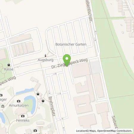 Standortübersicht der Tankstelle LEW Natur GmbH in 86161 Augsburg