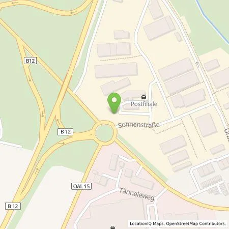 Standortübersicht der Tankstelle LEW Natur GmbH in 86860 Jengen