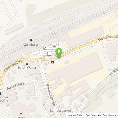 Standortübersicht der Tankstelle LEW Natur GmbH in 89312 Günzburg