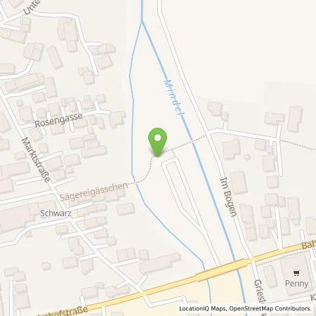 Standortübersicht der Tankstelle LEW Natur GmbH in 89362 Offingen