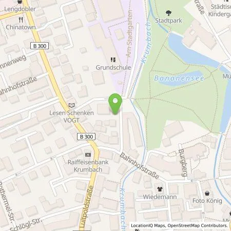 Standortübersicht der Tankstelle LEW Natur GmbH in 86381 Krumbach