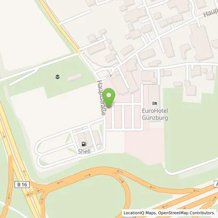 Standortübersicht der Tankstelle LEW Natur GmbH in 89312 Günzburg