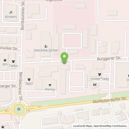 Standortübersicht der Tankstelle LEW Natur GmbH in 86956 Schongau