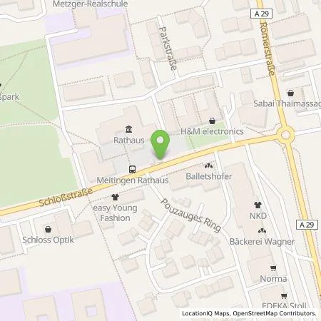 Standortübersicht der Tankstelle LEW Natur GmbH in 86405 Meitingen