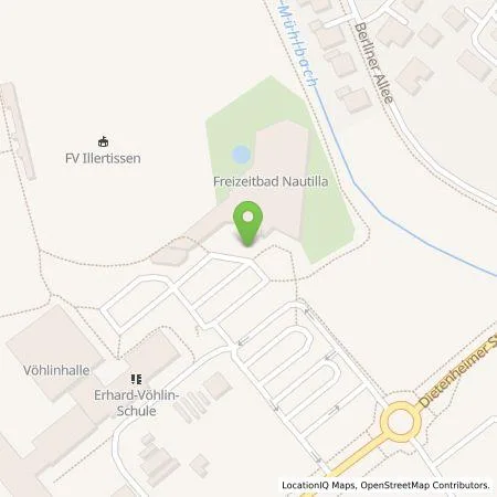 Standortübersicht der Tankstelle LEW Natur GmbH in 89257 Illertissen