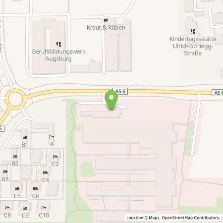 Standortübersicht der Tankstelle LEW Natur GmbH in 86179 Augsburg