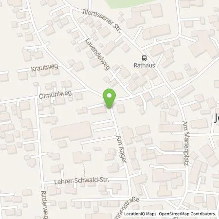 Standortübersicht der Tankstelle LEW Natur GmbH in 89257 Illertissen