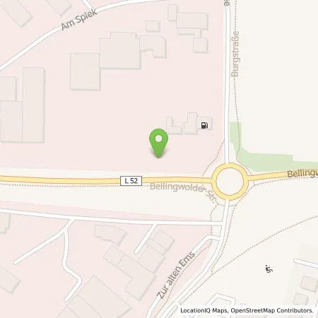 Standortübersicht der Tankstelle AVIA Plus Weser Ems GmbH in 26899 Rhede (Ems)