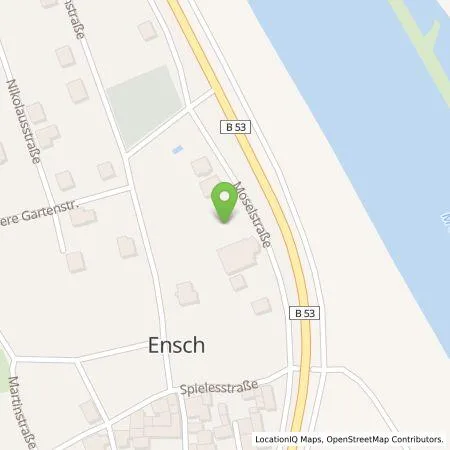 Standortübersicht der Tankstelle MoselCharge UG (haftungsbeschränkt) in 54340 Ensch
