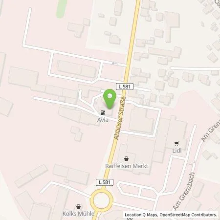 Standortübersicht der Tankstelle Heinrich Klöcker GmbH & Co. KG in 46325 Borken