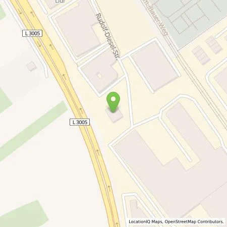 Standortübersicht der Tankstelle UNI ELEKTRO Fachgroßhandel GmbH & Co. KG in 65760 Eschborn