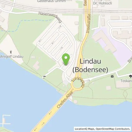 Standortübersicht der Tankstelle Stadtwerke Lindau GmbH & Co. KG in 88131 Lindau (B)