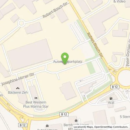 Standortübersicht der Tankstelle Stadtwerke Lindau GmbH & Co. KG in 88131 Lindau (B)