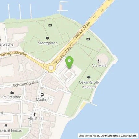 Standortübersicht der Tankstelle Stadtwerke Lindau GmbH & Co. KG in 88131 Lindau (B)