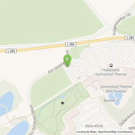 Standortübersicht der Tankstelle Stadtwerke Bad Saulgau - Eigenbetrieb in 88348 Bad Saulgau