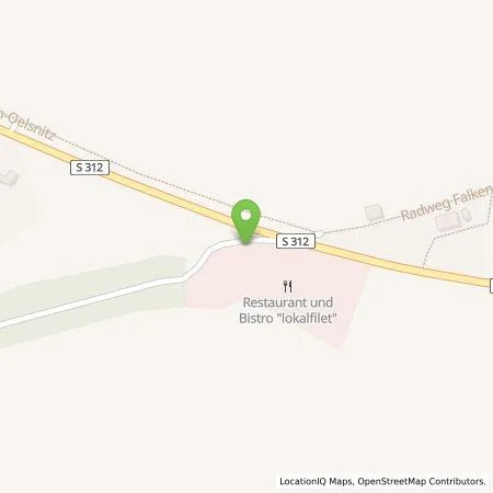 Standortübersicht der Tankstelle Stadtwerke OELSNITZ/V. GmbH in 08606 Oelsnitz/V.